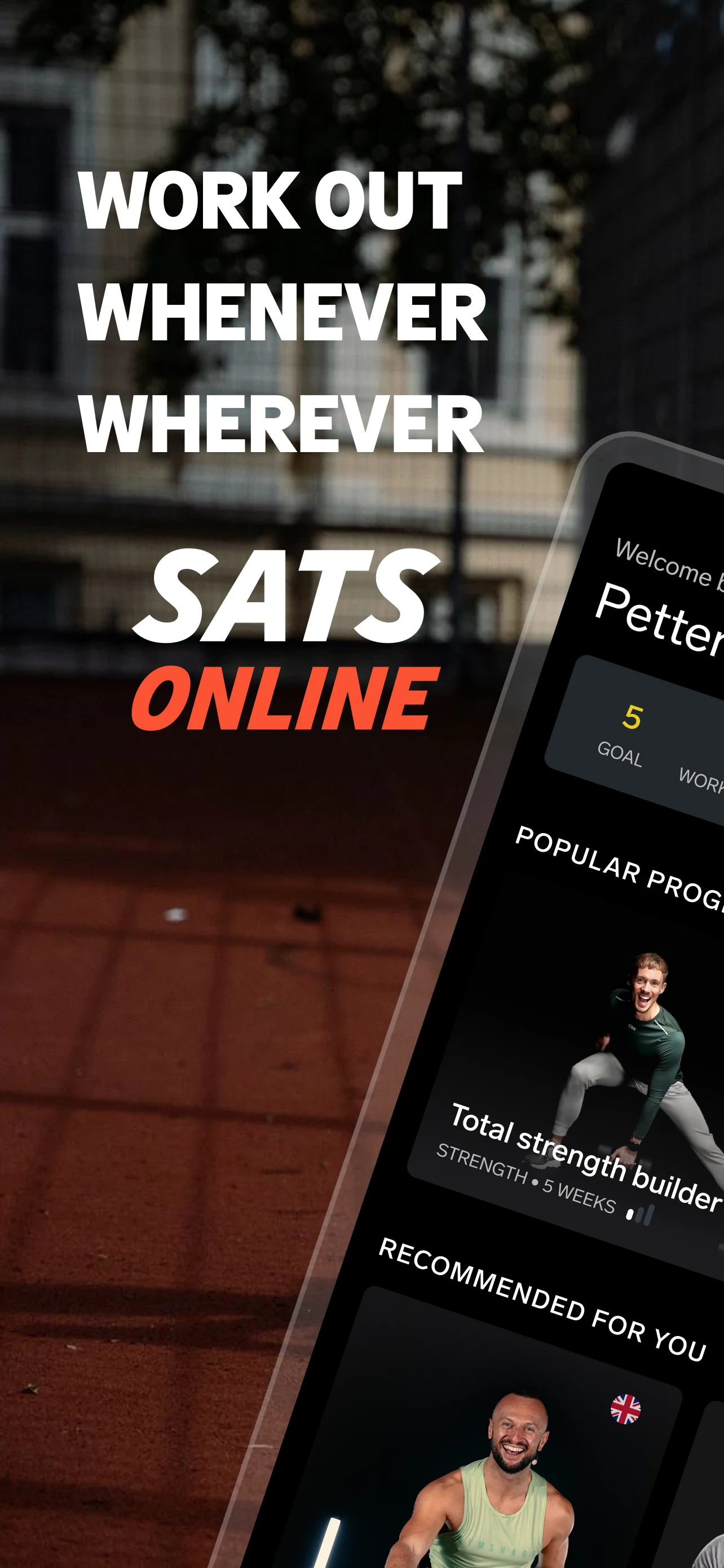 SATS Online screenshot